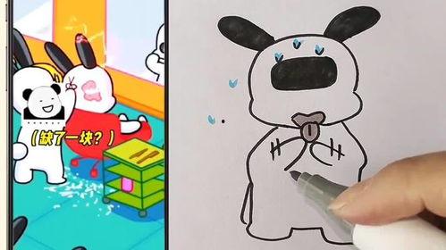 吃瓜q版画画,趣味横生的夏日清凉时光