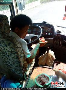 女人开车吃瓜,瓜果飘香，安全同行